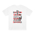 Funny Healthcare Tee — "The U.S. healthcare system is basically a group project" Graphic T-Shirt