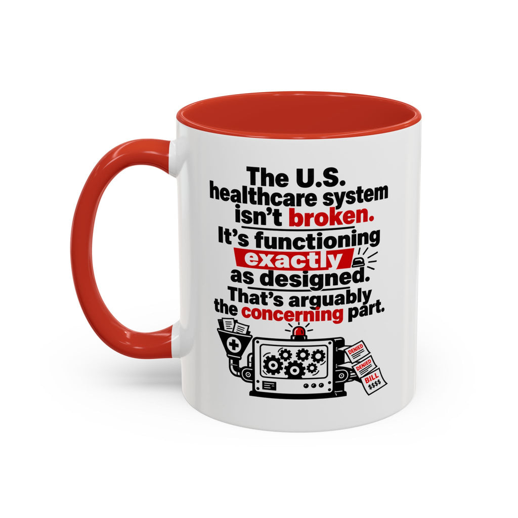 Funny Coffee Mug - 'I Rest My Case' Espresso Lawyer Design (11/15 oz Accent Mug)