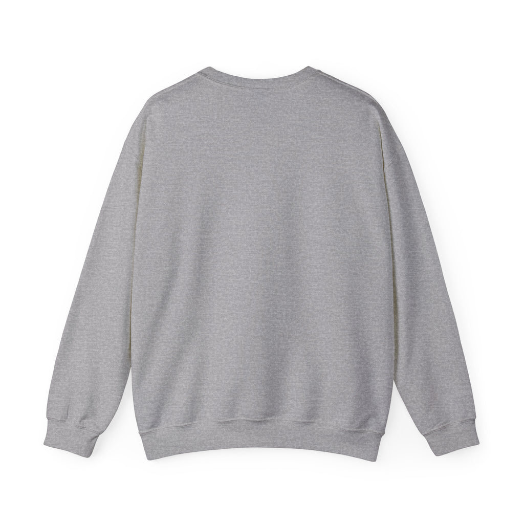 Crewneck Sweatshirt — "Covered in Paid Time Off" Retro Vacation Badge