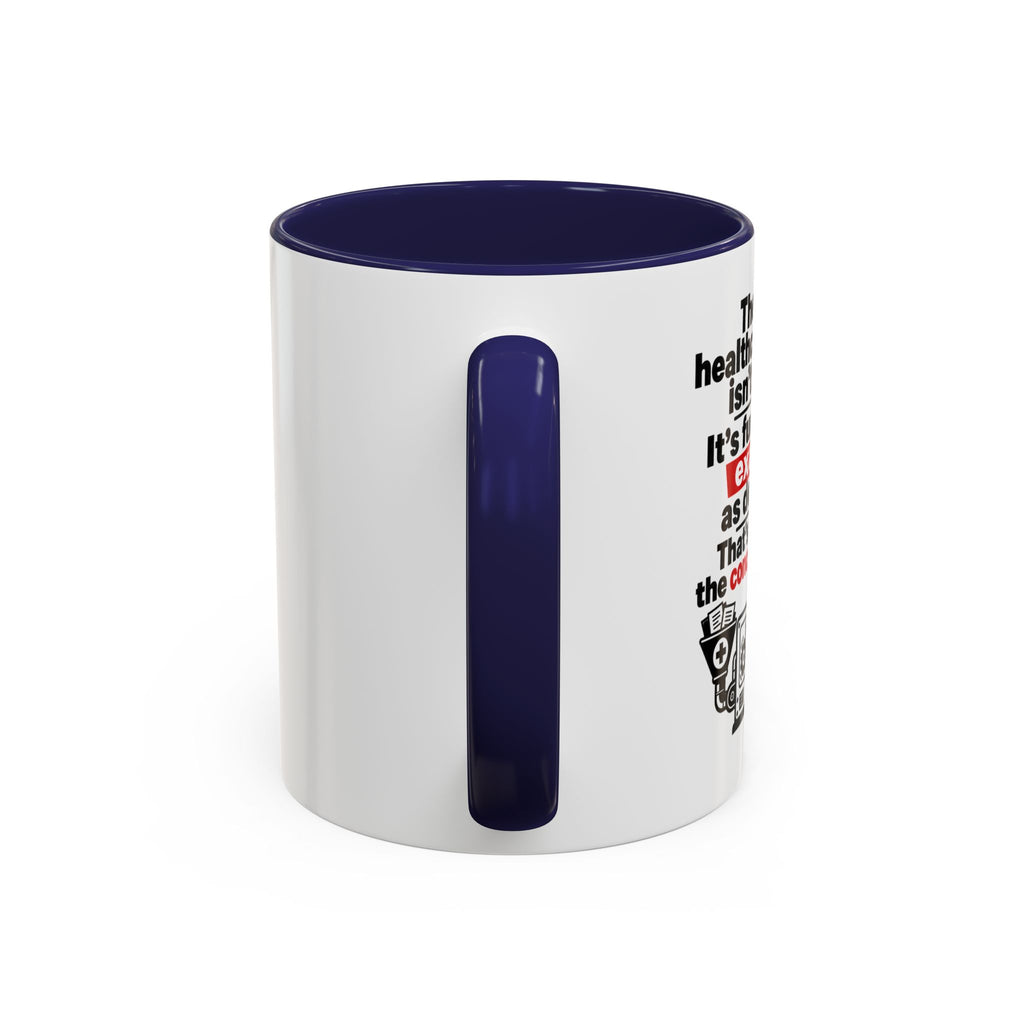 Funny Coffee Mug - 'I Rest My Case' Espresso Lawyer Design (11/15 oz Accent Mug)
