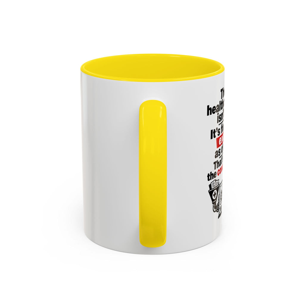 Funny Coffee Mug - 'I Rest My Case' Espresso Lawyer Design (11/15 oz Accent Mug)