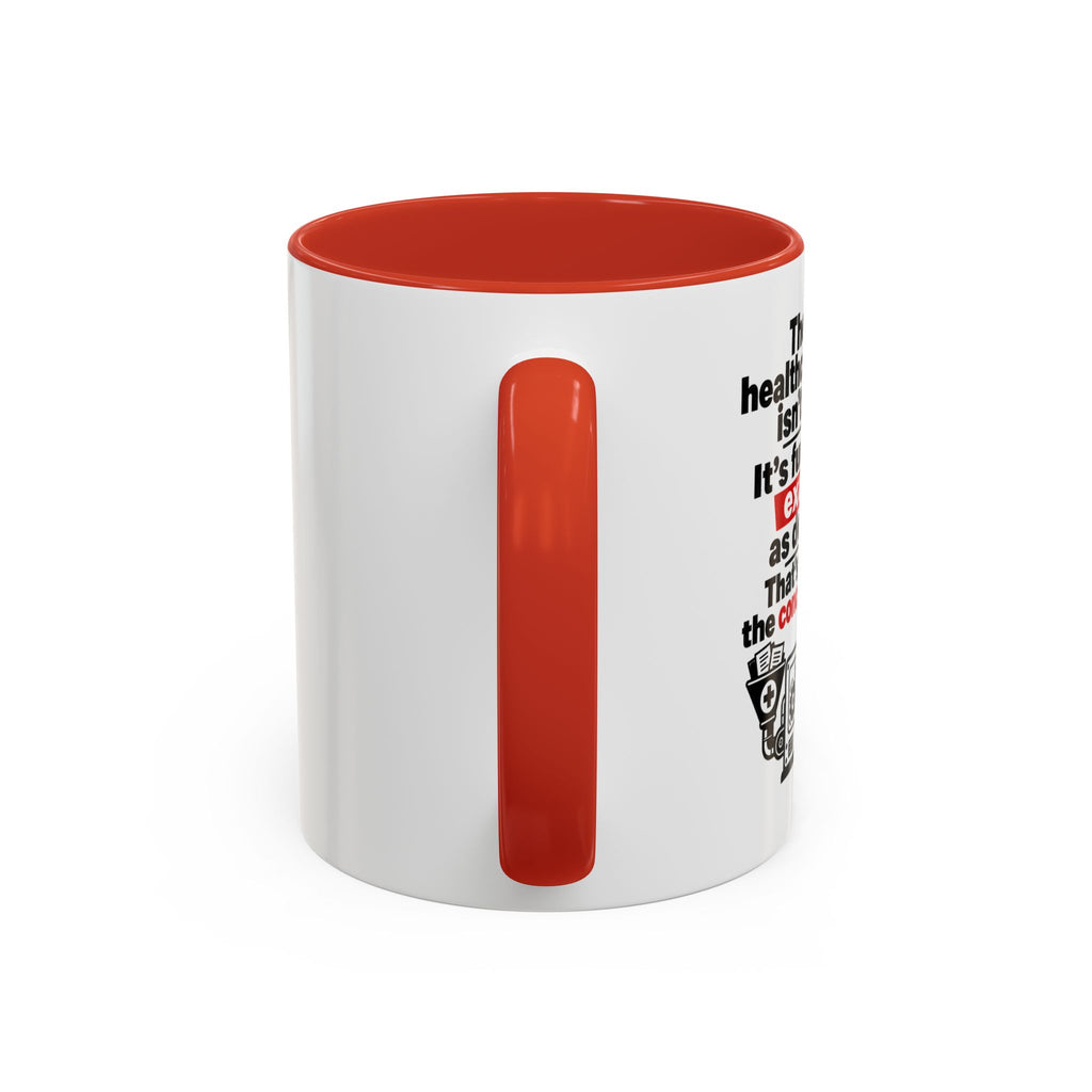 Funny Coffee Mug - 'I Rest My Case' Espresso Lawyer Design (11/15 oz Accent Mug)