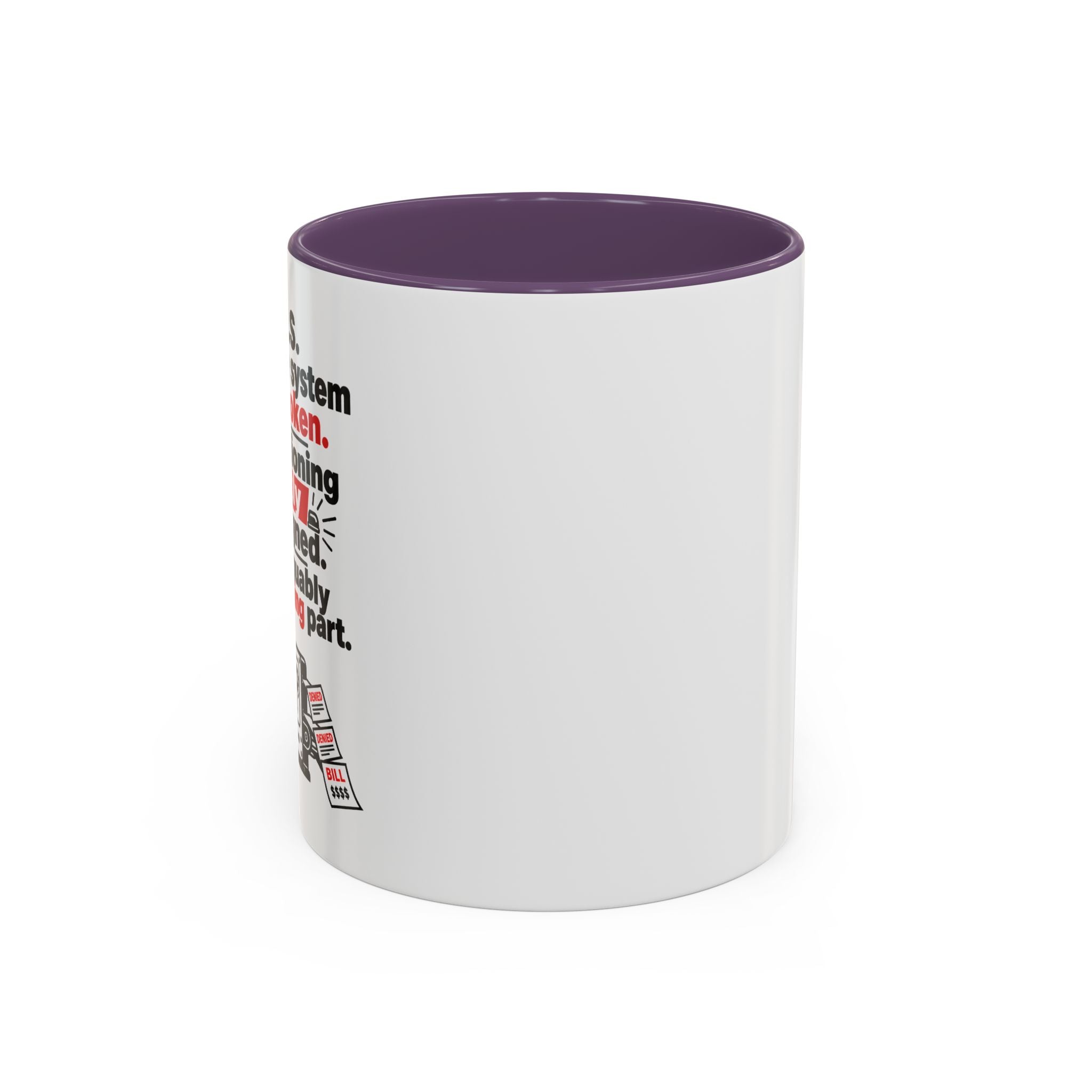 Funny Coffee Mug - 'I Rest My Case' Espresso Lawyer Design (11/15 oz Accent Mug)