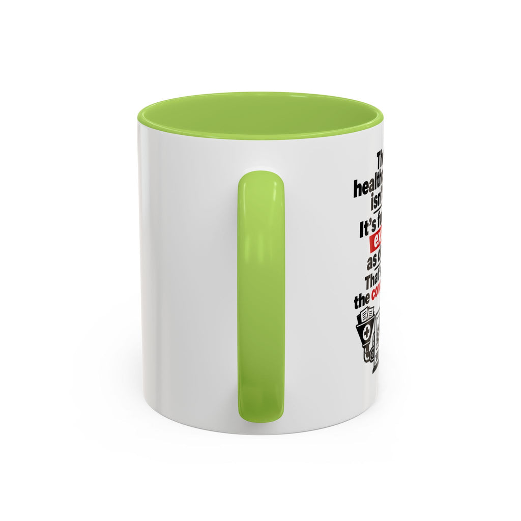Funny Coffee Mug - 'I Rest My Case' Espresso Lawyer Design (11/15 oz Accent Mug)