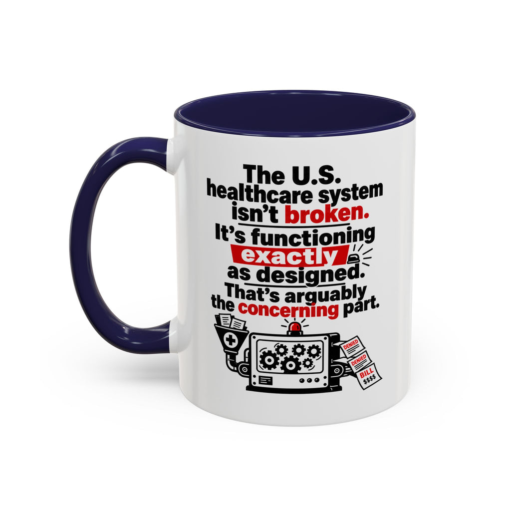 Funny Coffee Mug - 'I Rest My Case' Espresso Lawyer Design (11/15 oz Accent Mug)