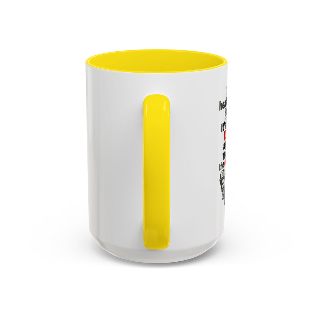 Funny Coffee Mug - 'I Rest My Case' Espresso Lawyer Design (11/15 oz Accent Mug)