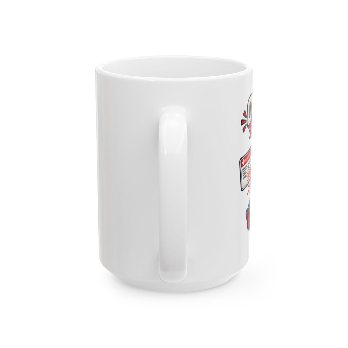Ceramic Mug - Funny Grumpy Mail Carrier Design: "I Delivered It, That Doesn’t Mean I Did My Job"