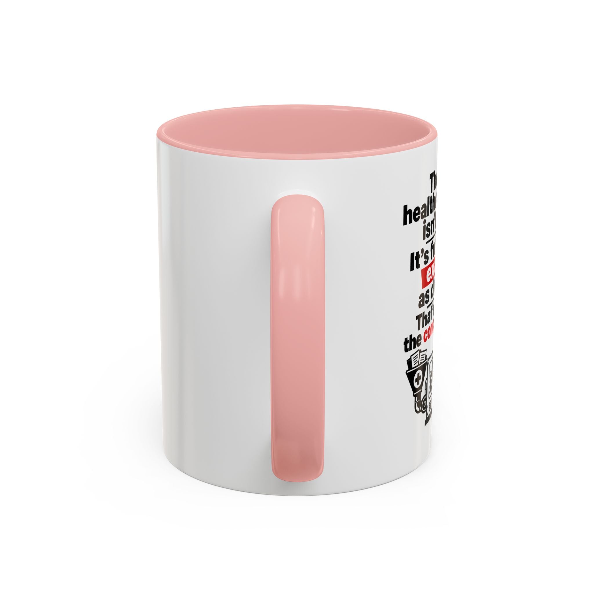 Funny Coffee Mug - 'I Rest My Case' Espresso Lawyer Design (11/15 oz Accent Mug)
