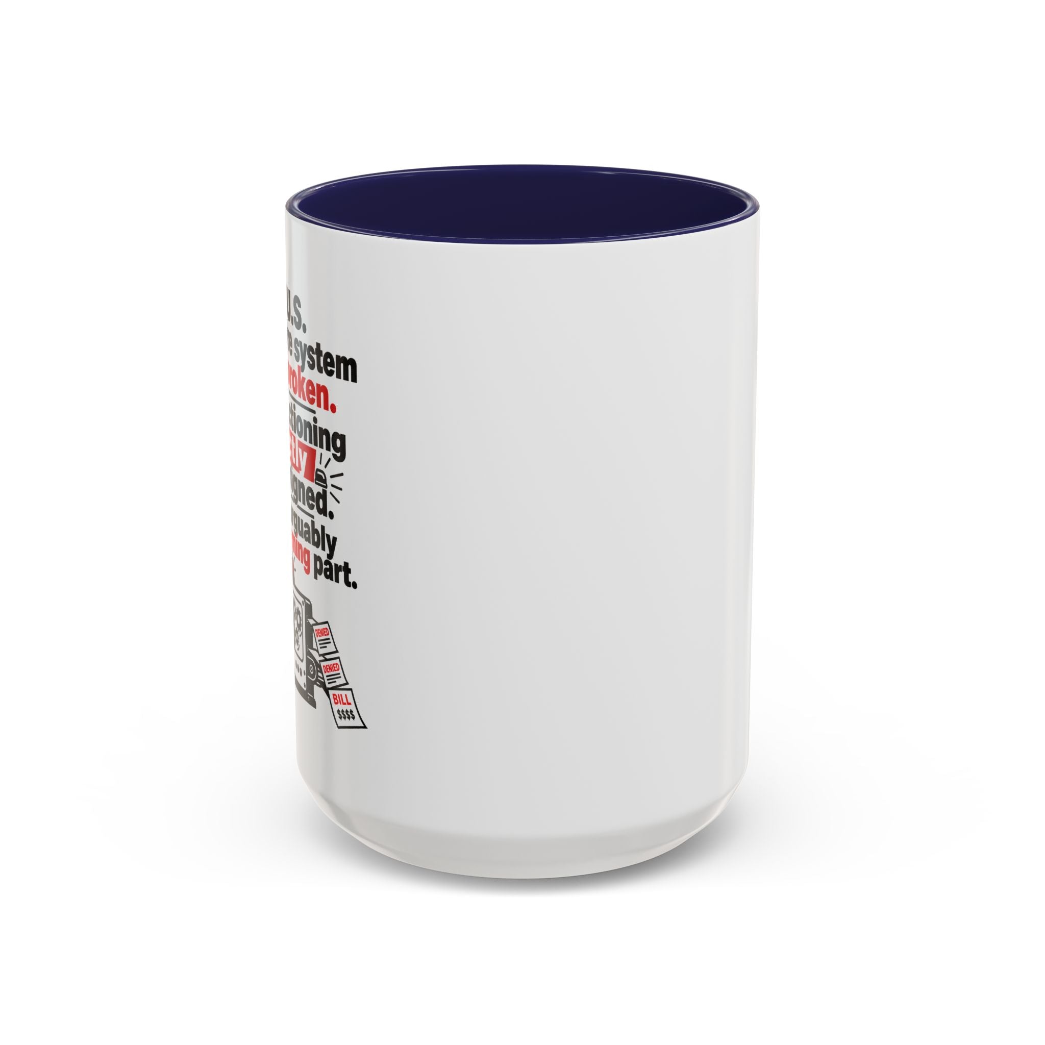 Funny Coffee Mug - 'I Rest My Case' Espresso Lawyer Design (11/15 oz Accent Mug)
