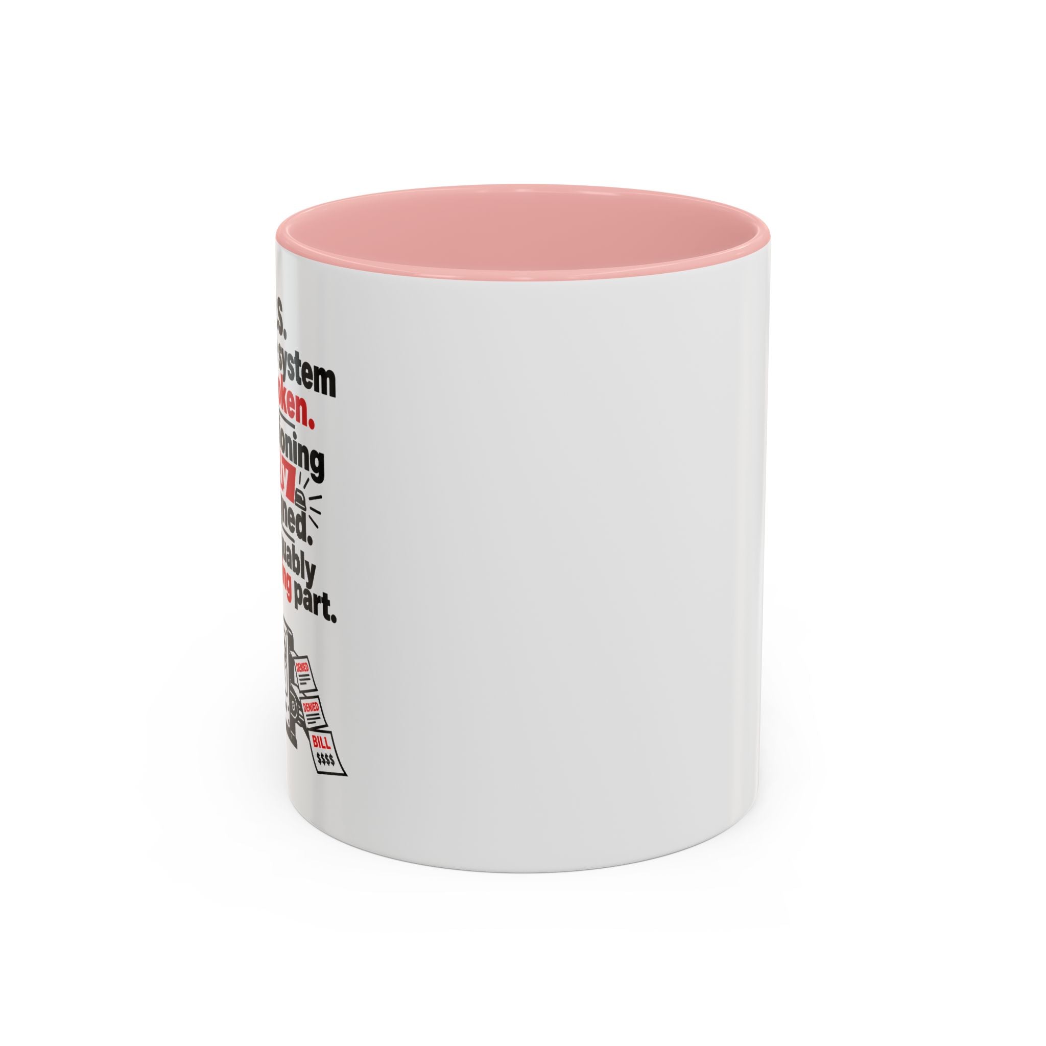 Funny Coffee Mug - 'I Rest My Case' Espresso Lawyer Design (11/15 oz Accent Mug)