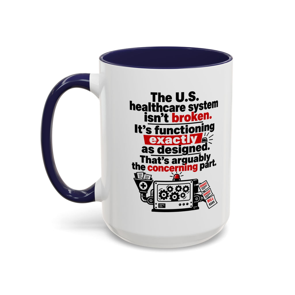 Funny Coffee Mug - 'I Rest My Case' Espresso Lawyer Design (11/15 oz Accent Mug)