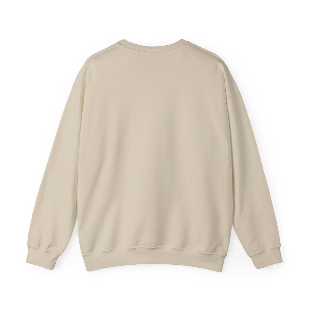 Crewneck Sweatshirt — "Covered in Paid Time Off" Retro Vacation Badge