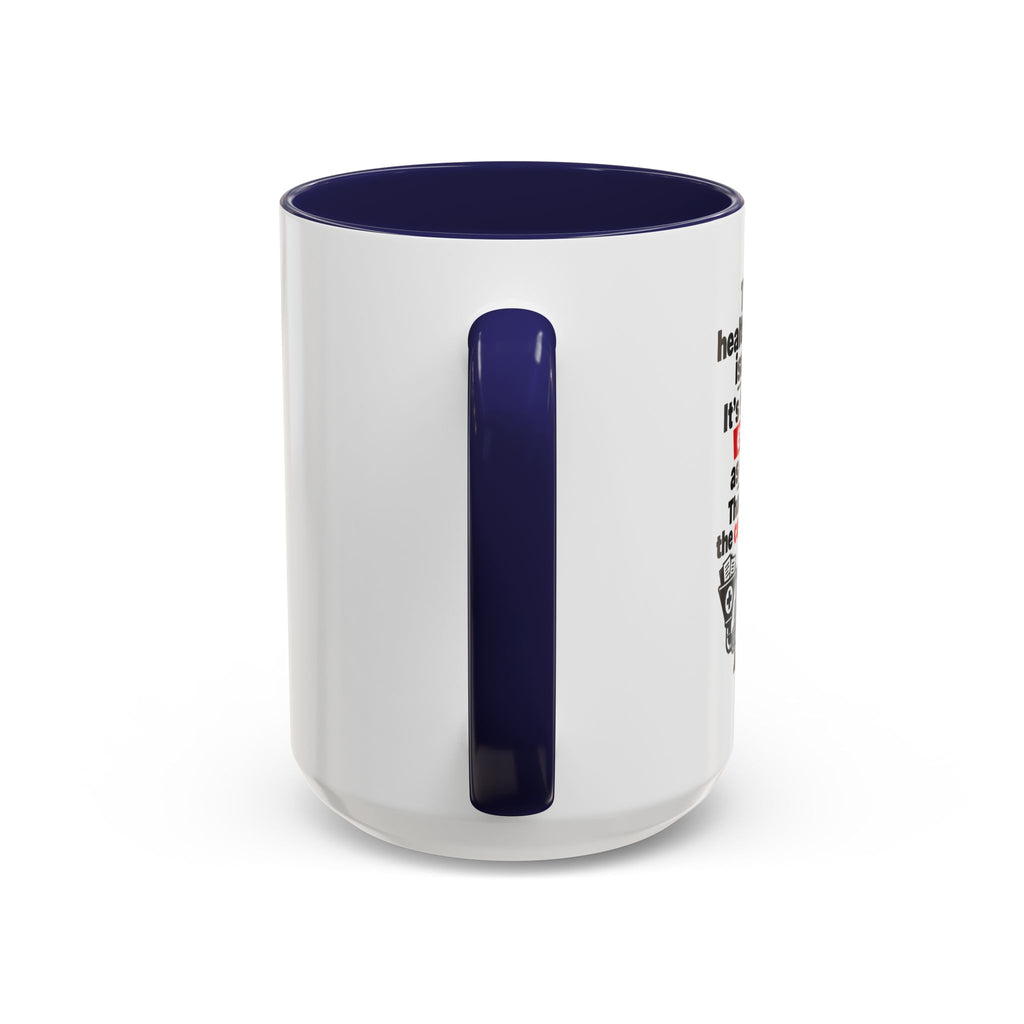 Funny Coffee Mug - 'I Rest My Case' Espresso Lawyer Design (11/15 oz Accent Mug)