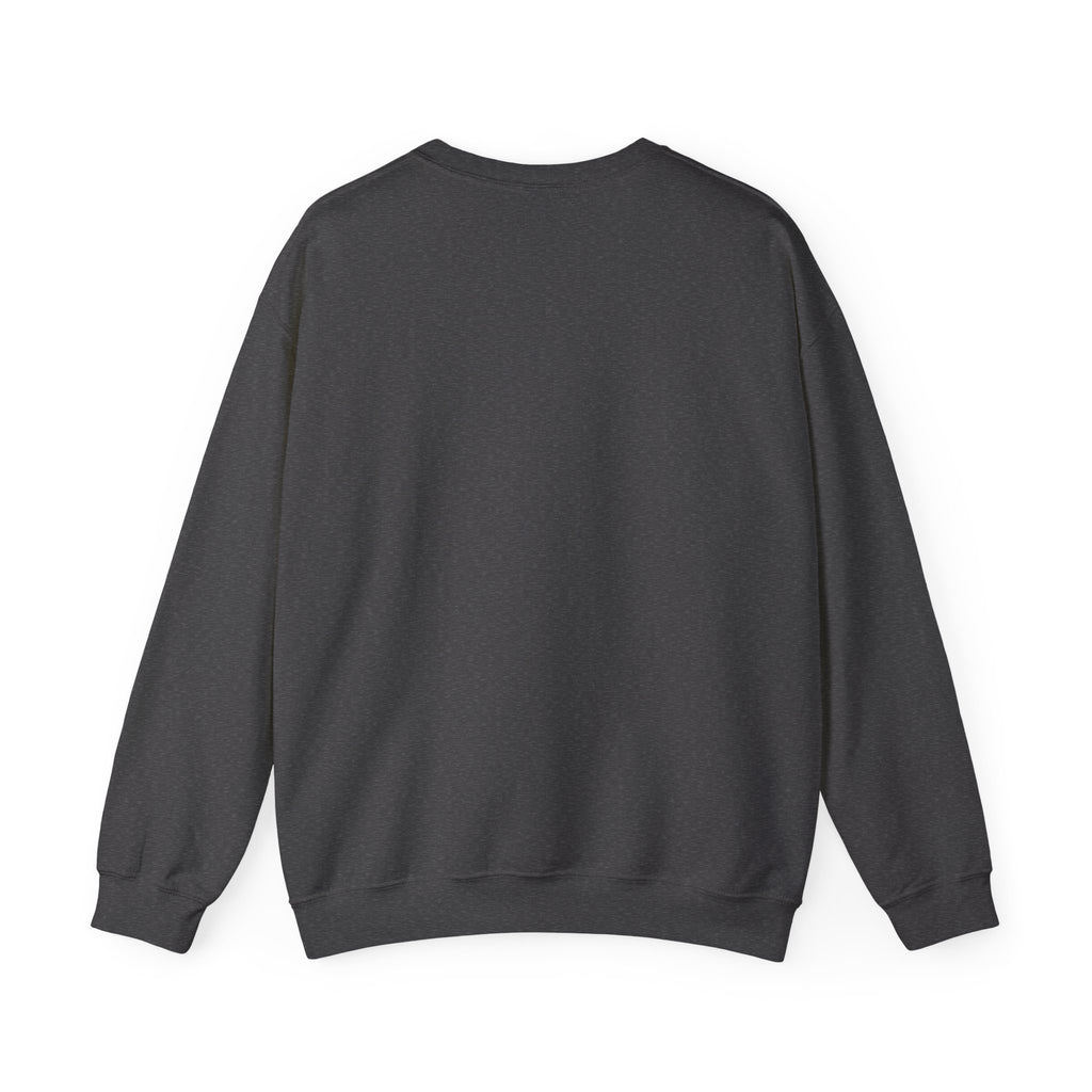 Crewneck Sweatshirt — "Covered in Paid Time Off" Retro Vacation Badge